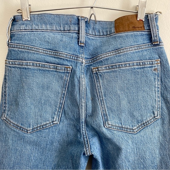 MADEWELL Perfect vintage straight jeans distressed 26 petite - Picture 6 of 12